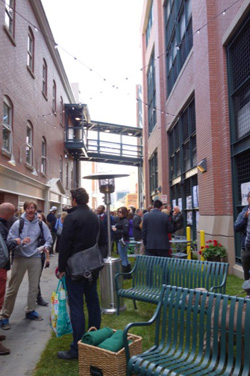 The alleys off of Larimer Square will get enhancements in 2015.