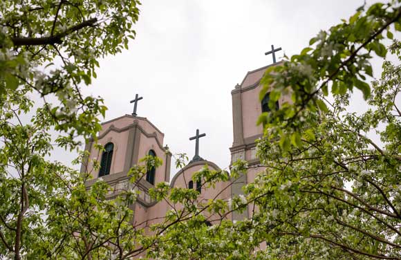 St. Cajetan's is a Catholic church and Denver landmark.