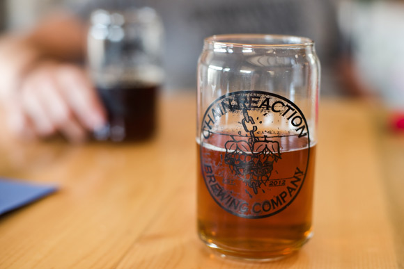 Chain Reaction is the Athmar Park neighborhood's first brewery.