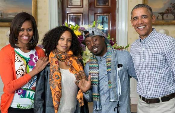 DJ Cavem and Alkemia Earth were invited to the White House as part of the "Let's Move" initiative.