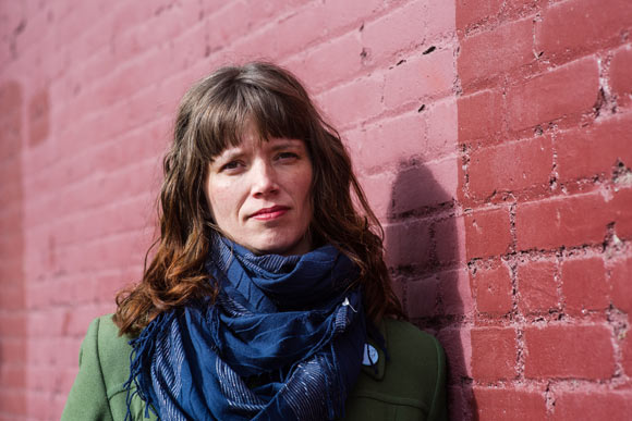 Sarah Slater, a longtime DIY leader and co-founder of Titwrench women's music festival.